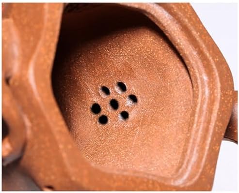 Tea Pots For Loose Tea Creative Tree Stump Tea Kettle Handmade Purple Clay Pot Office Tea Party Teapot Household Tea Set Tea Infuser Pot - Image 3