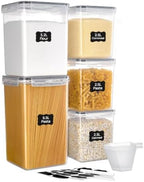 Vtopmart 5 PCS Flour and Sugar Storage Container Sets for Regular Bakers by Vtopmart