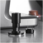 Stainless Steel 2 In 1 Coffee Tamper With Espresso Stirrer Needles Adjustable Height Clear Scale Barista Tools Espresso(58mm) - Image 3