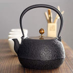 Japanese Cast Iron Teapot 1300ml – Tetsubin Vintage Tea Kettle With Infuser, Easy Pour, Heat-Resistant Handle - Image 3