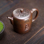 Tea Kettle Retro Purple Clay Teapot Household Large Capacity Coffee Pot Portable Travel Teapot Ceramic Tea Infuser - Image 7