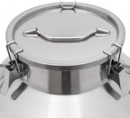 201 Stainless Steel Milk Jug, Heavy Duty Milk Transport Cans Jug with Sealed Lid for Hold Solids and Liquids (60L/15.85Gallon) - Image 7