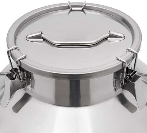 201 Stainless Steel Milk Jug, Heavy Duty Milk Transport Cans Jug with Sealed Lid for Hold Solids and Liquids (60L/15.85Gallon) - Image 7