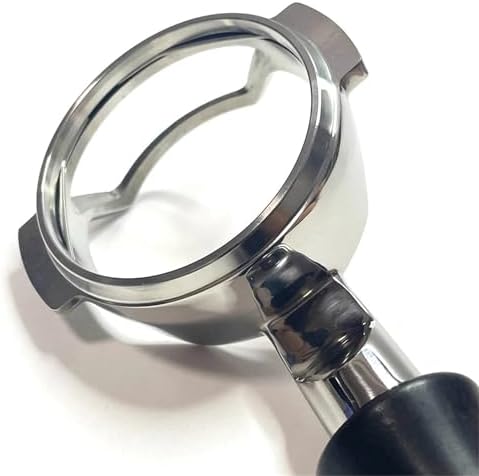 58mm E61 Bottomless Portafilter Handle Barista Brewing Tool For Espresso Machines Replacement(Wood h) - Image 3
