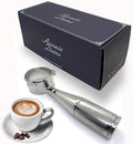 Divine Steel Classic 100% Stainless Steel Bottomless Espresso Portafilter – Durable, Rust-Resistant, All-Metal Design for Pure Taste & Precision Brewing (54mm for Sage/Breville) by Unknown