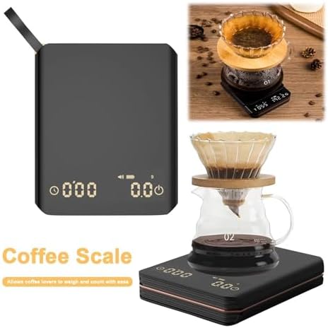 Precise Digital Coffee Scale with Timer – Compact Scale for Espresso and Pour-Over – Kitchen Tool - Image 3