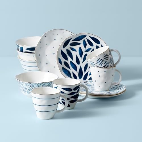 Lenox Blue Bay 12-Piece Dessert Set, 10.30 LB - Image 2