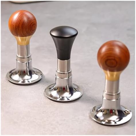 Coffee Tamper 20-30lb Constant Pressure Calibrated Double Spring 51mm 53mm 58.5mm Espresso Maker Accsesories Barista Tools(Wooden handle 53.3mm) - Image 5