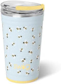 Swig Life 24oz Insulated Party Cup with EZ Slider Lid, Busy Bee by SwigLife