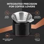 Coffee Scale with Dosing Cup Digital LED Display for Beans - Image 2