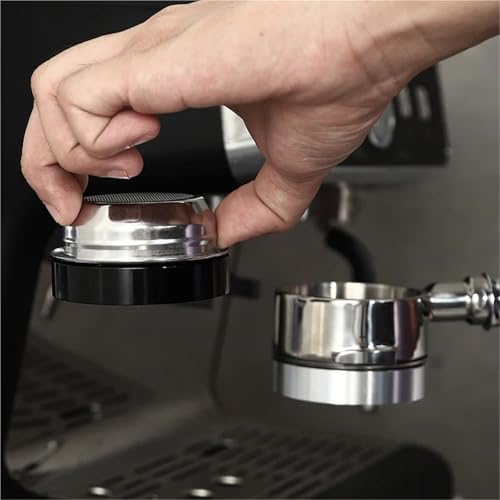 58 51mm Coffee Catcher Ring Dosing Funnel for Espresso Powder(Black Ring 51MM) - Image 5
