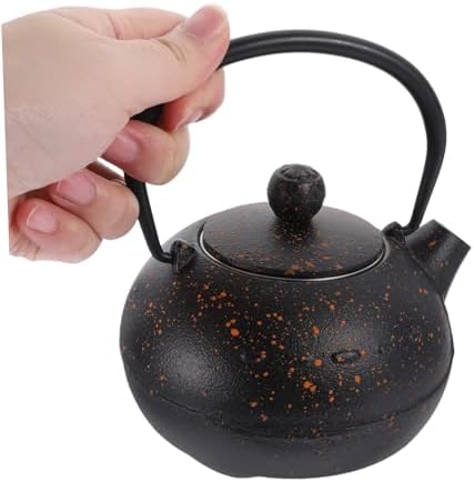 Tetsubin Iron Teapot 0.4l Small Vintage Black Tea Pot - Image 5