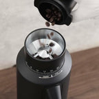 beanglass T64 Single Dose Coffee Grinder, 64mm Flat Burrs Electric Espresso Grinder (Black) - Image 5