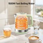 Electric Kettle Temperature Control, 1.7L Large Electric Tea Kettle - Image 2