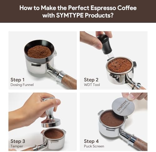 51mm Tamper Espresso Accessories Kit: WDT, Puck Screen, Dosing Funnel - Image 6