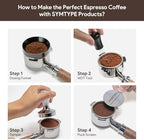 51mm Tamper Espresso Accessories Kit: WDT, Puck Screen, Dosing Funnel - Image 6