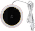 Coffee Cup Warmer, Even Heating Constant Temperature 2 Mode Cup Warmer, Light in Weight LED Night Light Mug Warmer, for Office, Cafe, Home(Pink) by WelcometoXHTLLO