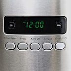 Kenmore Drip Coffee Maker - 12 Cup Programmable Cafe Machine With Glass Pot, Regular & Bold Brew, Auto Shut Off Large Water Reservoir, Reusable Filter, Kitchen Appliances For Cafeteria Barista - Image 5