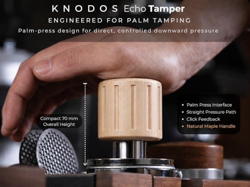 Click Feedback Tamper 58mm with Maple Handle - Image 3