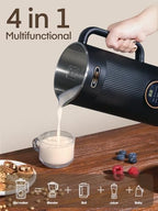FOHERE Nut Milk Maker Machine, Automatic Soy & Almond Milk Maker - Image 4