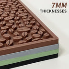 Premium Silicone Coffee Tamper Mats with Nonslip Base and Drainage Design for Homes Kitchen and Cafes Use - Image 3