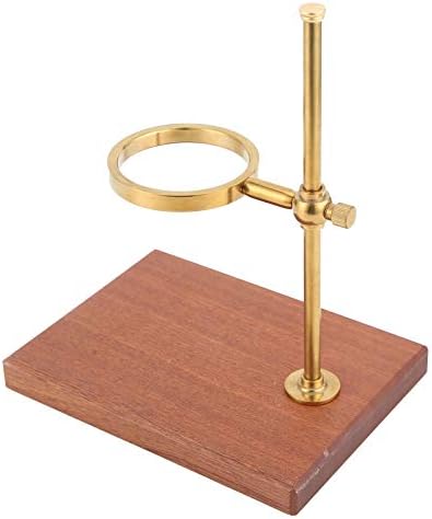 Pour Over Stand Coffee Station, Pour Over Coffee Dripper Height Changeable Coffee Filter Stand Holder with Wooden Base Stand for Coffee Beer Drink Maker Portable - Image 7