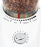 Capresso Infinity Plus Conical Burr Grinder, White - Image 6