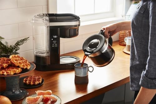 KitchenAid 12 Cup Drip Coffee Maker with Spiral Showerhead, KCM1208 - Image 4