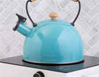 Stovetop Kettle Stainless Steel Kettle Teapot Stovetop Tea Flower Pot Whistling Kettles for Stove - Image 5