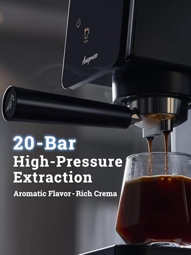 Espresso Machine with Touchscreen, 20 Bar Espresso Maker with Milk Frother and Steam Wand, Cold Brew Coffee Machine for Home, Latte Cappuccino Maker, 41oz Removable Water Tank - Image 6