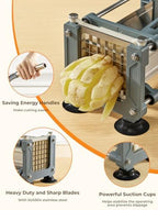 FOHRER Manual French Fry Cutter for Potatoes - Image 6
