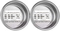 Precise 58.5mm Espresso Coffee Filter Baskets With Espresso Puck Screen Fit 58mm Portafilter Barista Accessories(2pcs 22g Basket) by Unknown