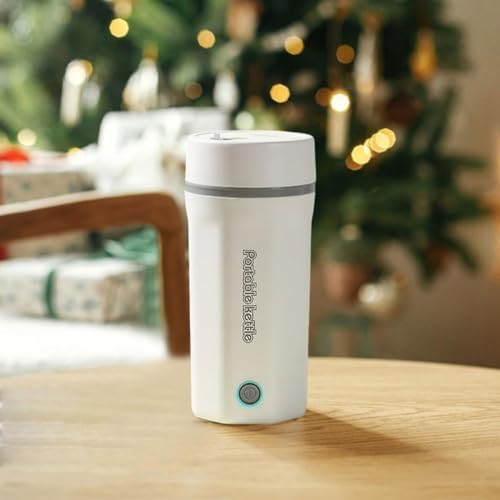 Portable Electric Kettle 110V, 304 Steel, Quick Boil,white - Image 6
