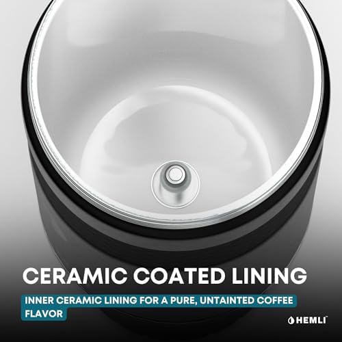 Nitro Cold Brew Coffee Maker 12 oz Ceramic-Lined, Tritan Cup, Pressure Gauge, Stores 3 Nitrogen Gas Bulbs Custom Designed for Cold Brew and Nitro Drinks - Image 5