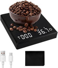 Coffee Scale with Timer, 0.1g Precision Digital Coffee Scale, USB Rechargeable by FashionCaring-MakeitYours