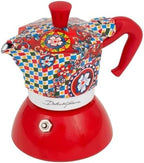 Bialetti Dolce & Gabbana Mochinduction 2 Cup Induction & Direct Fire (Coffee Maker, Espresso Makinetta) - Image 2