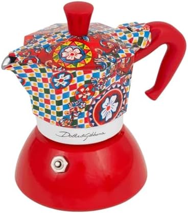 Bialetti Dolce & Gabbana Mochinduction 2 Cup Induction & Direct Fire (Coffee Maker, Espresso Makinetta) - Image 2