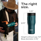 BOBBER 16 oz Stainless Steel Coffee Travel Mug – Leak-Proof, Spill Proof, Vacuum Insulated Coffee Tumbler for Car, Men – Dishwasher Safe Mug, Fits Car Cup Holder, Keeps Hot for 8 Hours (Teal) - Image 6