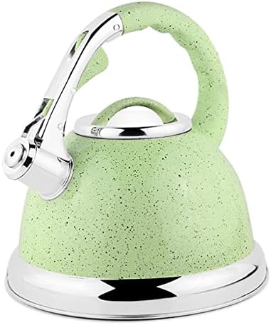 Tea Kettle for Stovetop Food Grade Stainless Steel Water Kettle Whistling Tea Kettle Tea Pot for Home & Kitchen 3.5L pot (9) by Unknown