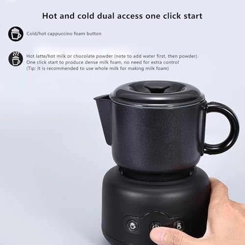 Full-Automatic Steam Boiling Water Frothing Machine,Milk Steamer,630ml Commercial Steam Milk Frother Machine - Image 3