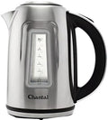 Chantal 1.8 QT Jupiter Electric Kettle, Stainless Steel, Silver by Chantal