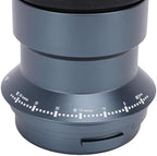Generic Coffee Grinder Single Dose Innovative Silicone Bellow Blower with Wooden Lid for Home Use Aluminum Alloy 9.4x14cm - Image 7