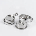 58MM Coffee Machine Portafilter Handle,Compatible With Gaggia,Coffee Machine Modified Handle Filter Bottomless Hollow Portafilter Stainless Steel Filter(58mm-C3) - Image 5