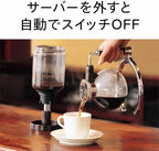TWINBIRD siphon coffee maker CM-D854BR (Brown) - Image 5