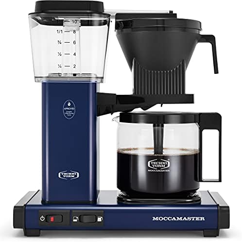 Moccamaster 53928 KBGV Select Coffee Maker, Midnight Blue, 40 ounce, 10-Cup, 1.25L by Unknown
