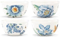 Lenox 833415 Butterfly Meadow Blue 4-Piece Dessert Bowl Set by Lenox