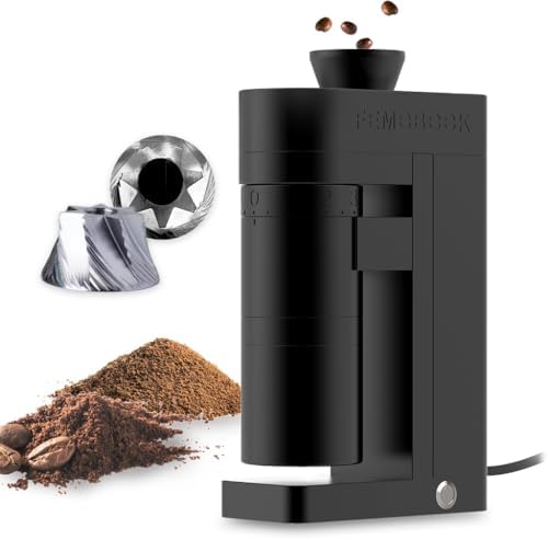 A5 Electric Burr Coffee Grinder, Plug-in by ElectricBurrGrinder