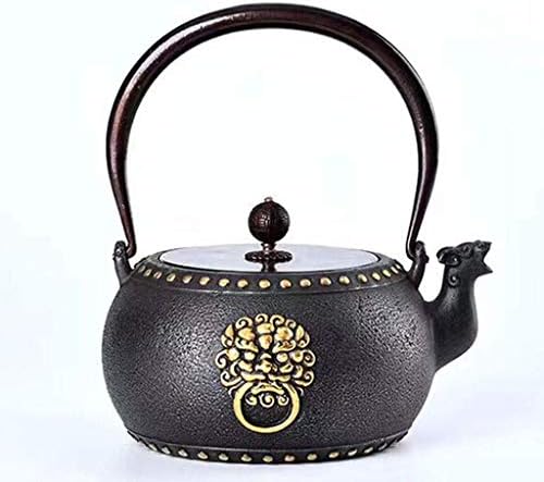 Tetsubin Cast Iron Teapot Kettle 1.4 Litre Japanese Style by Unknown