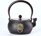 Tetsubin Cast Iron Teapot Kettle 1.4 Litre Japanese Style by Unknown
