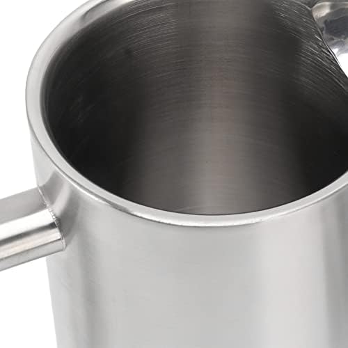 Tyenaza French Press Coffee Maker, Dishwasher Safe Double Wall Insulated Rust Proof Stainless Steel Coffee Press with Filter 1L - Image 4